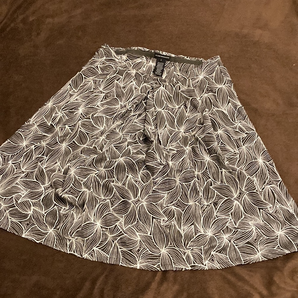 Club Monaco embroidered skirt